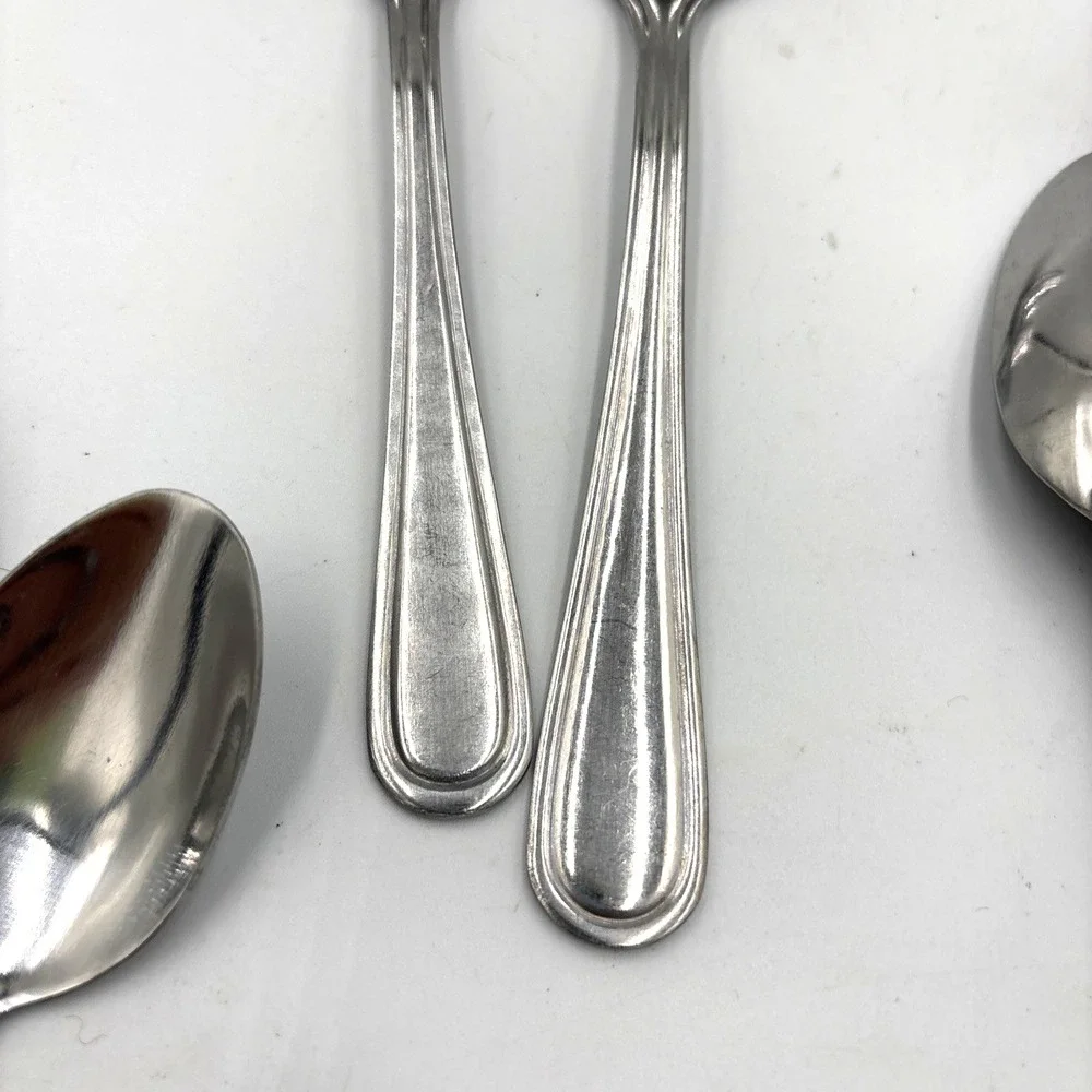 20 Pieces Tea Spoons Tablespoons Mix Lot Stainless Steel Spoons